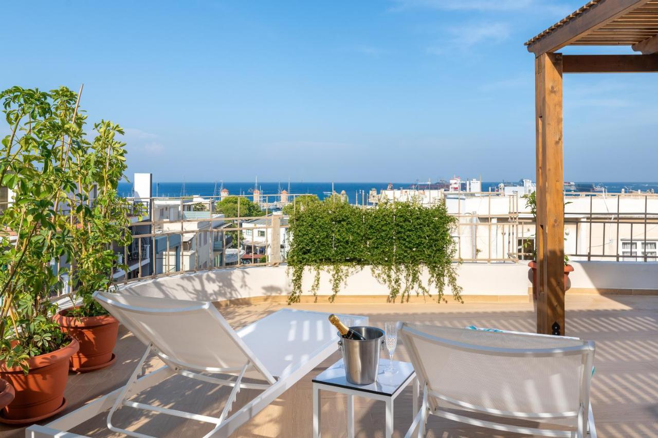 The 12Th City Hotel Rhodes City Екстериор снимка